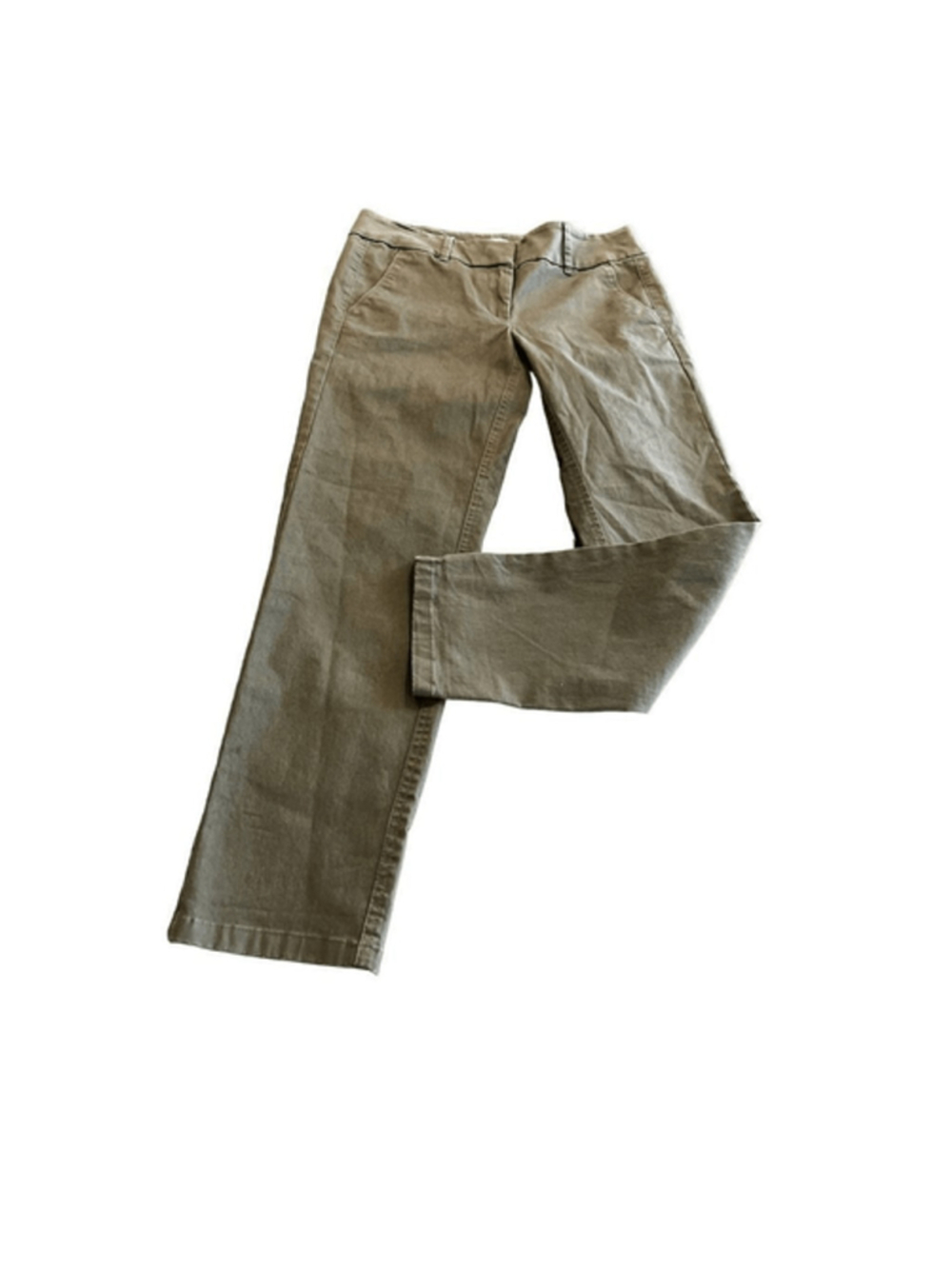 ANN TAYLOR LOFT MODERN CHINO CROP PANTS SIZE 2 - Picture 3 of 10